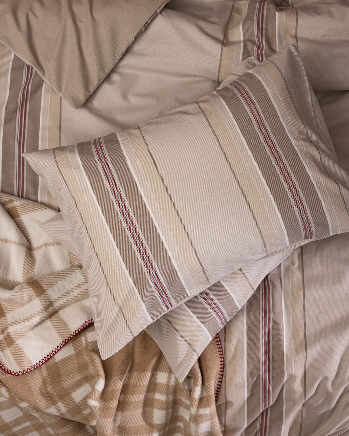 100% Cotton Flannel Double Duvet Cover Set - Lydie