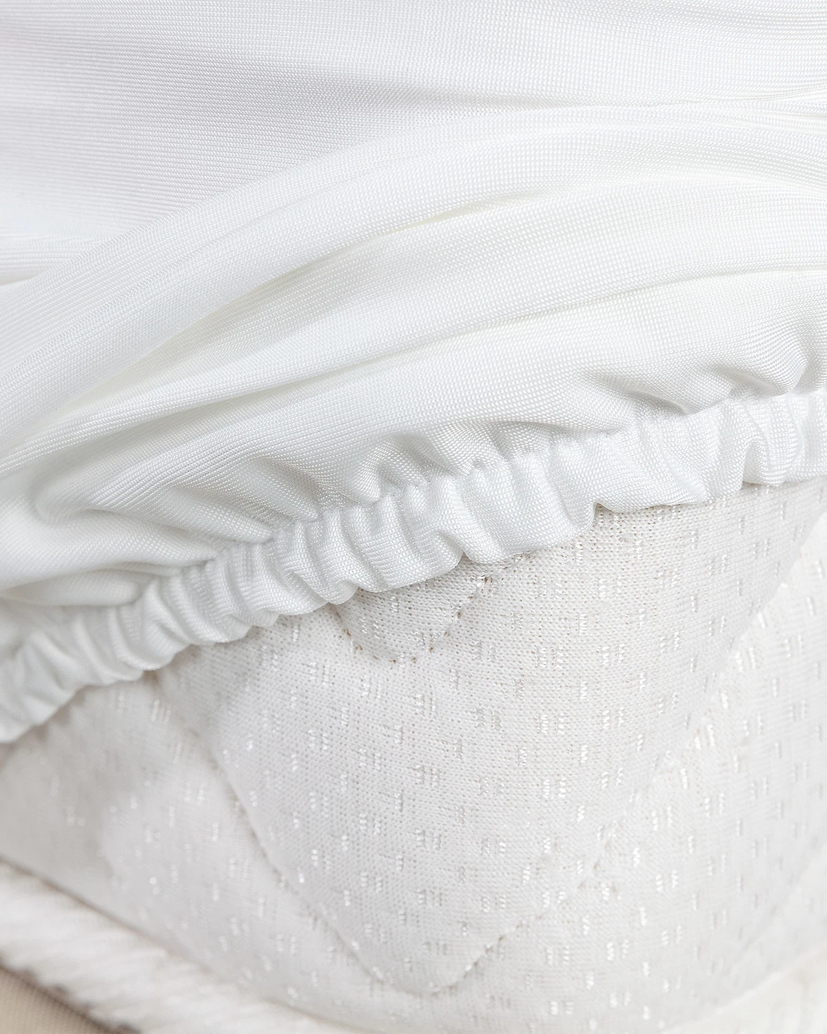 Quilted Fitted Mattress Protector Pad - Double Size