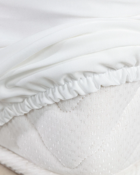 Quilted Fitted Mattress Protector Pad - Double Size