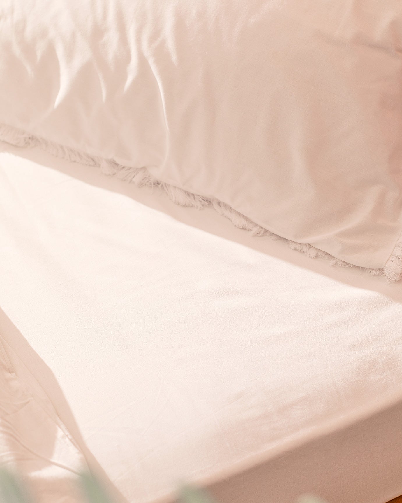 King Size Tasseled Duvet Cover Bedding Set