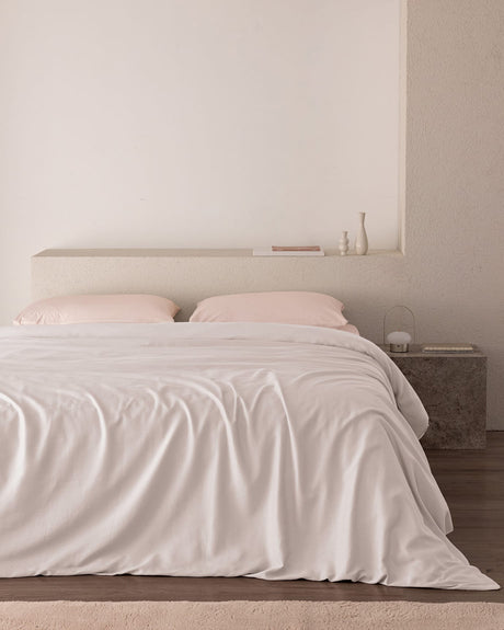 King Size 100% Cotton Sateen Bedding Set - Ultra Soft & Smooth