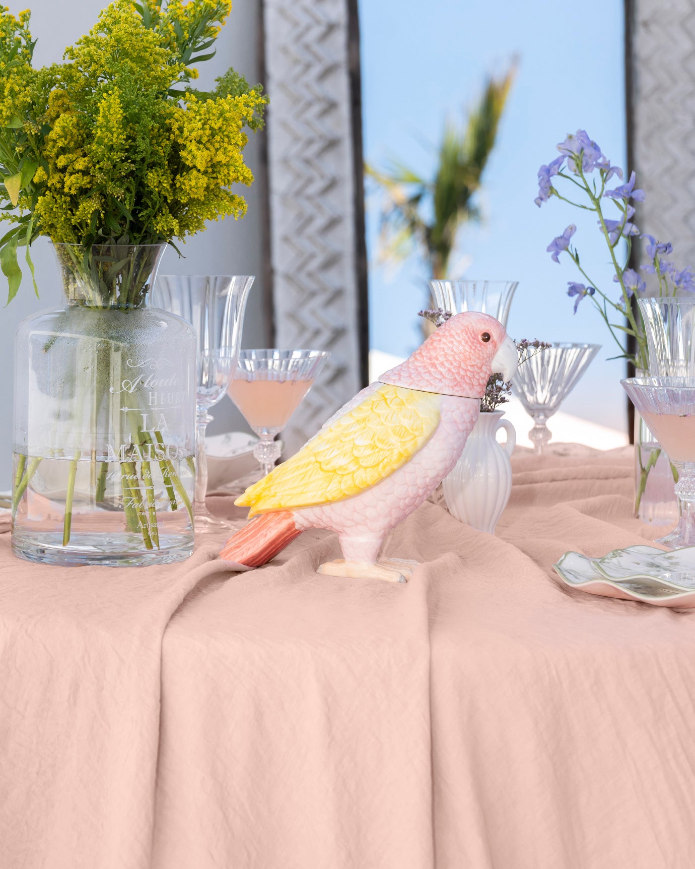 Lucy Colorful Decorative Figurine - Home Decor Accent Piece