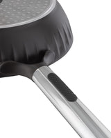 20 cm Non-Stick Frying Pan - Brown Skillet for Everyday Cooking