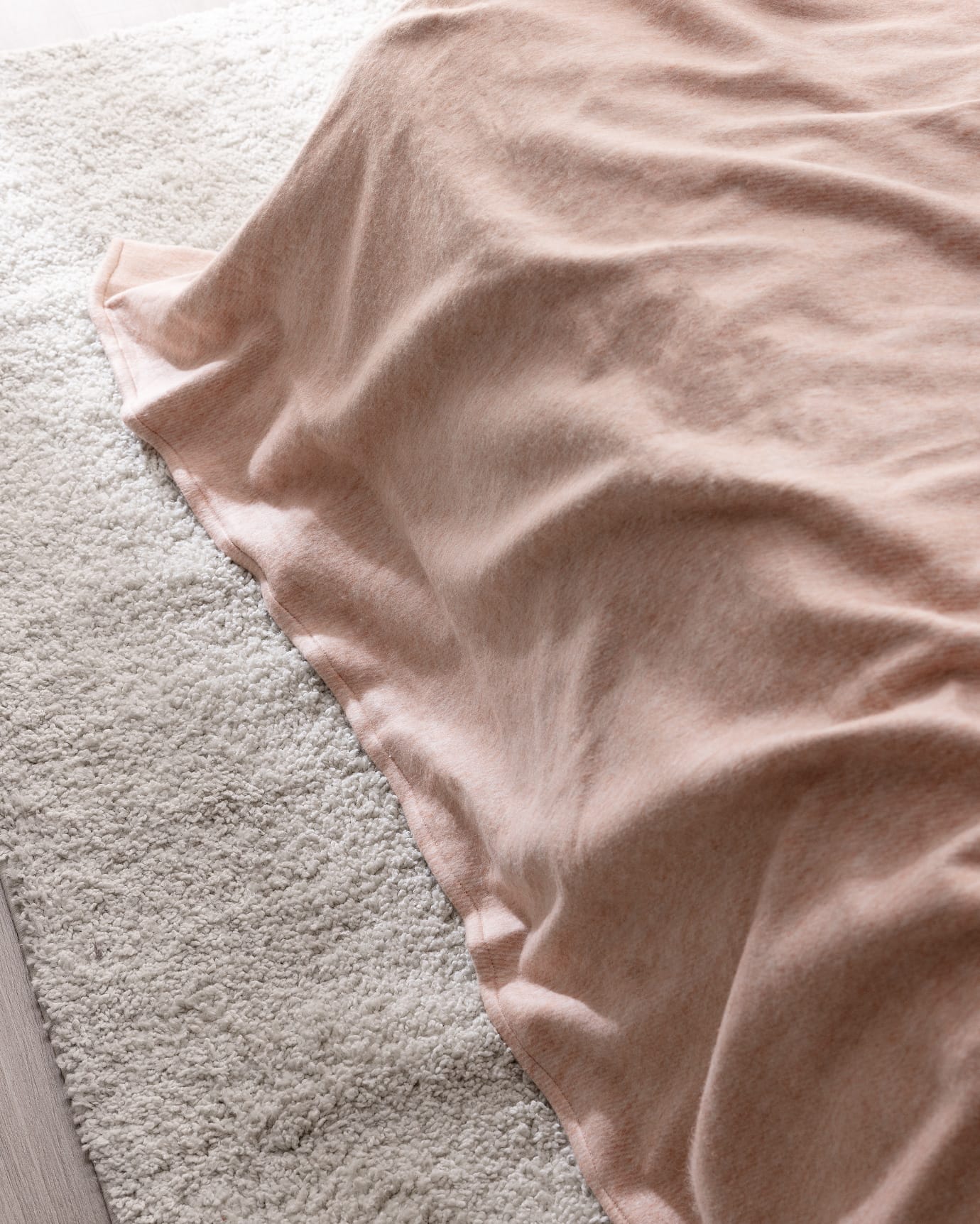 Polyamide & Acrylic Blend Double Blanket - Soft Knit Comfort