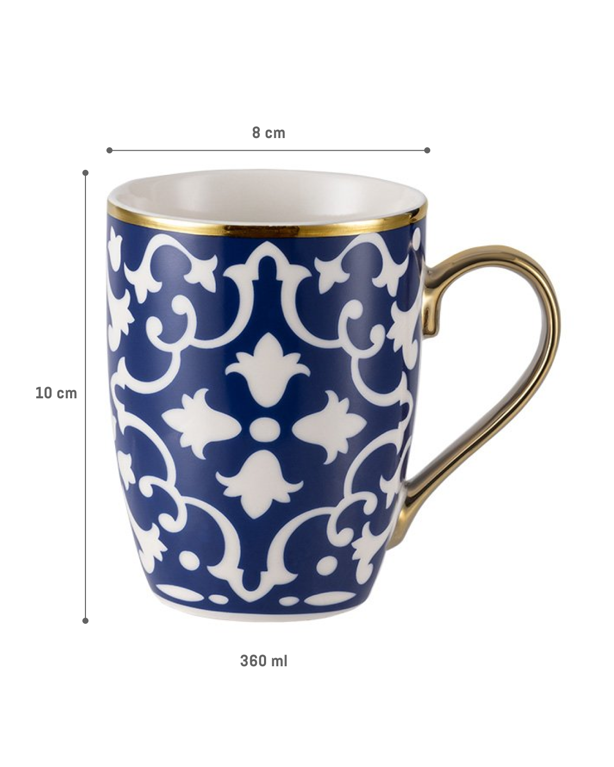 Ny Bone China-kop - Elegant daglig drikkefølge