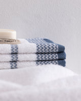 Soft & Absorbent Cotton Blend Hand Towel Set - Luth Design (4-Piece)