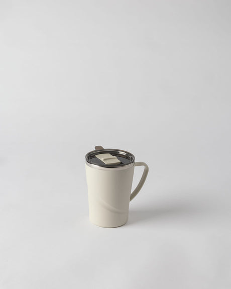 Durable Plastic & Metal Mug - Modern Everyday Design