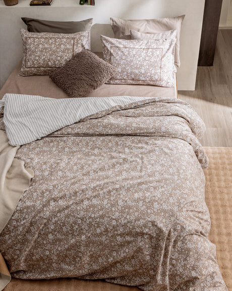 100% Cotton King Size Bedding Set - Ranforce Print
