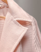 Unisex 100% Cotton Luxury Bathrobe - Powder Pink