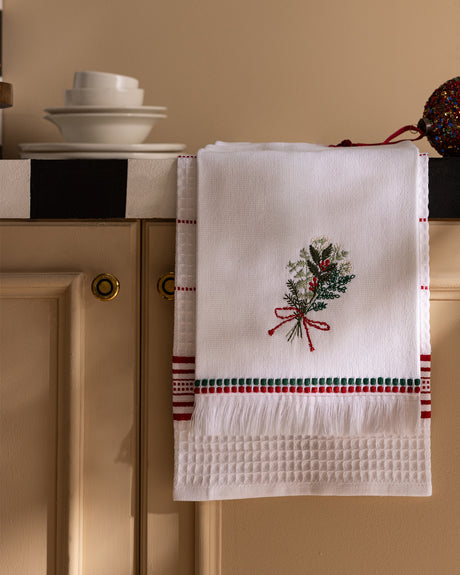 100% Cotton Kitchen Towel Set, 2-Piece - Soft & Absorbent