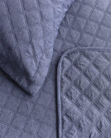 Indigo Double Bedspread Quilt - Decorative Bed Cover