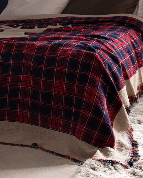 100% Cotton King Size Bedspread - Valensole Collection