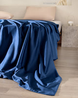 Ciel Double Bed 100% Cotton Sateen Duvet Cover Set