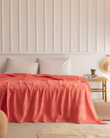 100% Cotton King Size Pique - Premium Flat Weave for Comfort