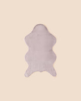Plush Polyester Decorative Mat - Soft Faux Fur Texture