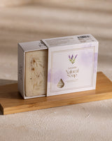 Jabón en Barra Natural de Lavanda - Limpieza Suave para Manos y Cuerpo, 125g