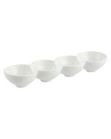 Small 4-Compartment Appetizer Serving Plate