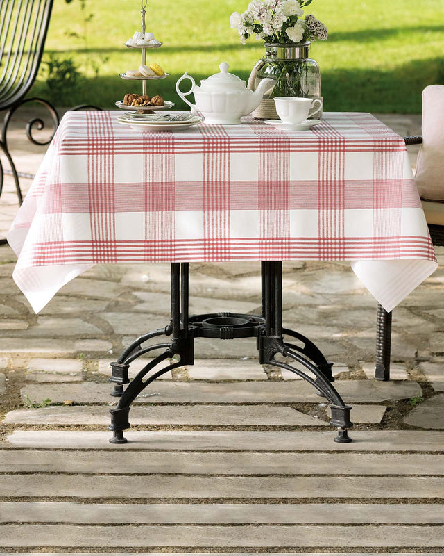 Majori PVC Waterproof Tablecloth, Spill-Proof Dining Table Cover