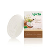 Natural Coconut Bar Soap for Hydrating Face & Body Cleansing - 125g