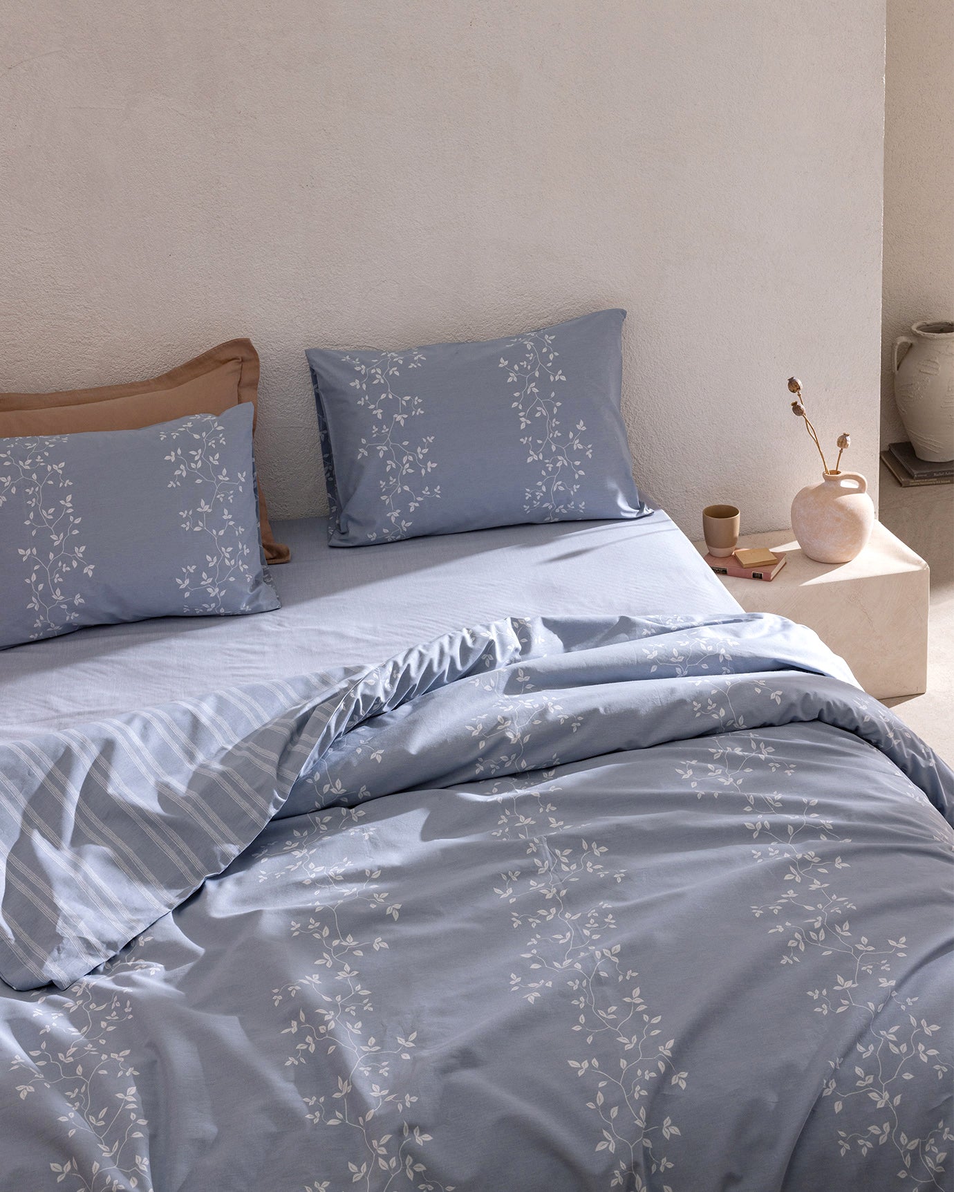 100% Cotton Ranforce King Size Duvet Cover Set - Printed Style