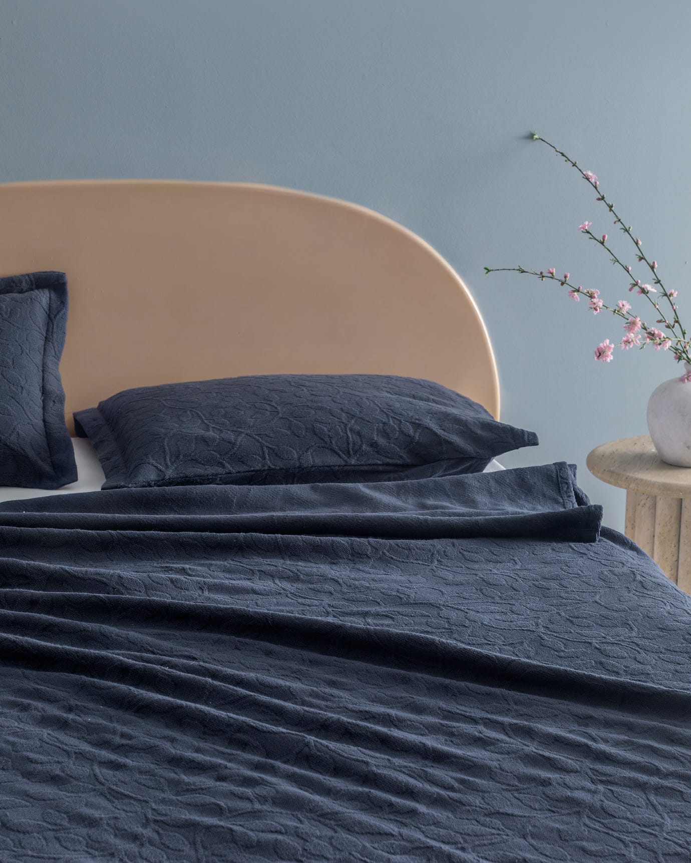 Chantal 100% Cotton Double Bedspread - Soft & Breathable Bed Cover