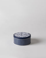 Metal Decorative Box - Liana Round Design