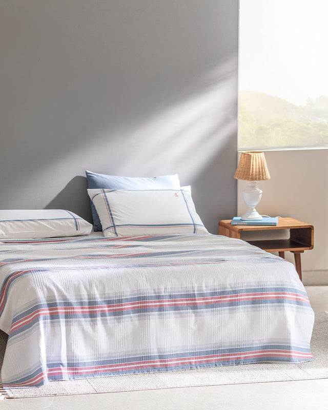 Patrice Ecocell Printed Pique Bedding Set - Twin Size