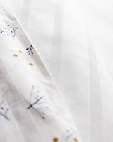 100% Cotton Double Duvet Cover Set - Elegant Ruffled Design
