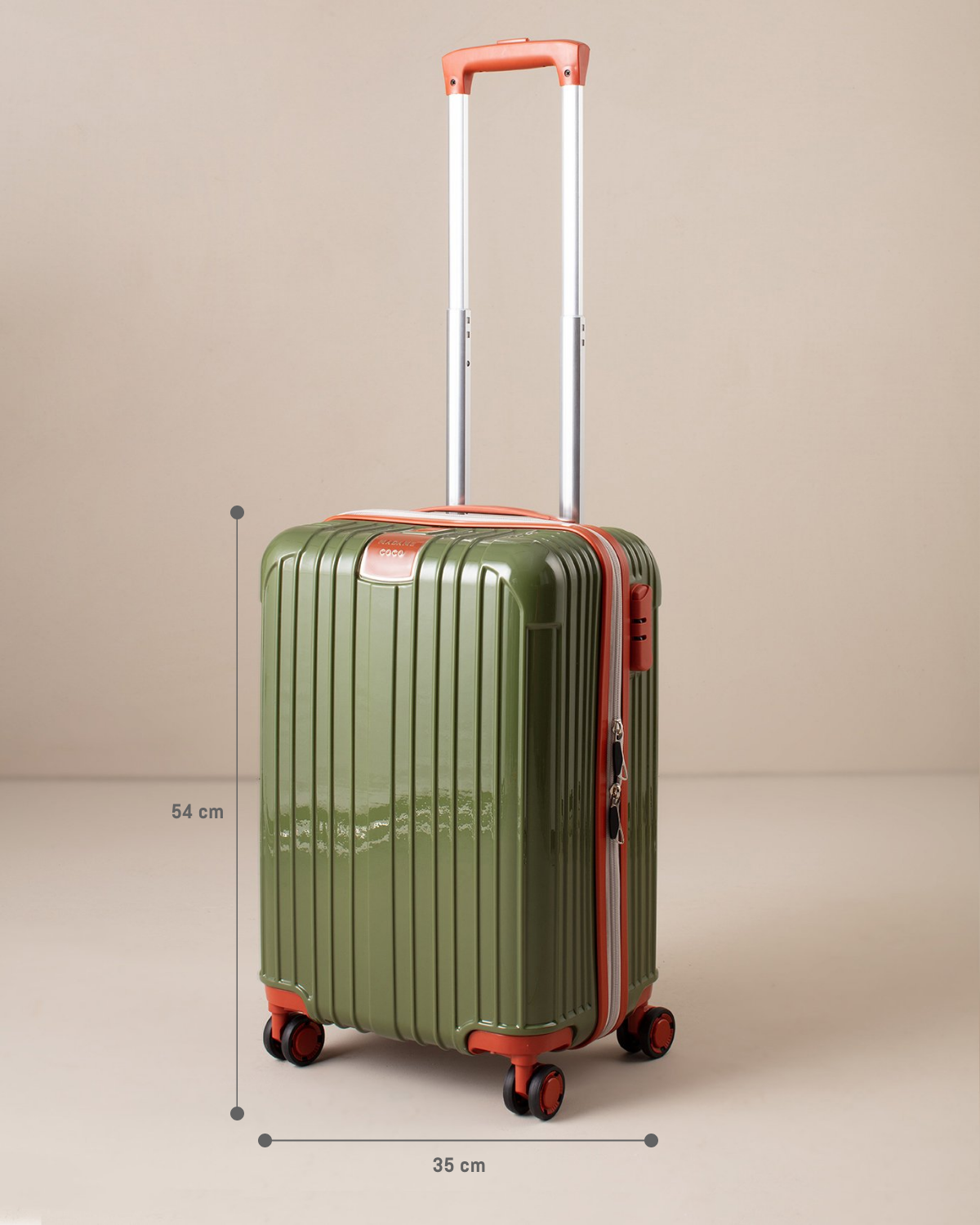 Durable Carry-On Travel Suitcase - Cabin Size Luggage