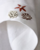 100% Cotton Face Towel - Elegant Ethe Embroidery