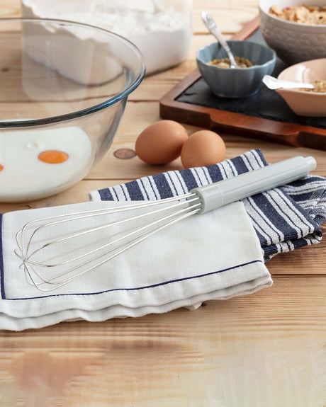 Durable Gray Whisk - 34 cm Length - Essential Kitchen Tool