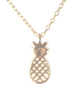 Premium Sterling Silver Pineapple Pendant Necklace