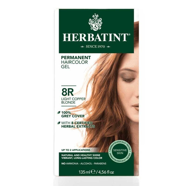 8R Light Copper Blonde Permanent Hair Color - TryAladdin