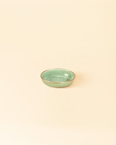Versatile Metal Plate - Contemporary Soft Green Square Design