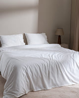 Ensemble de housse de couette brodée 100 % coton taille King Size