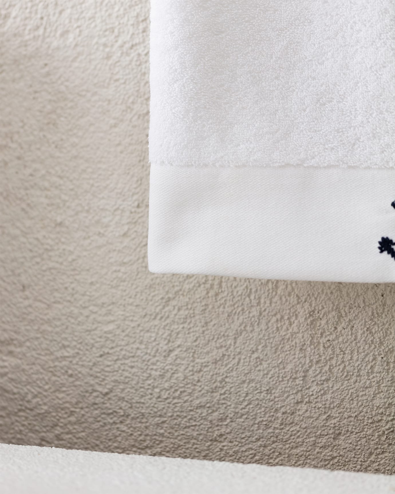 Asciugamano Viso in Cotone Premium - Ricamo Ancora Nautica