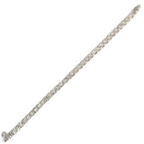 Sterling Silver Thin Flat Curb Chain Bracelet - Minimalist