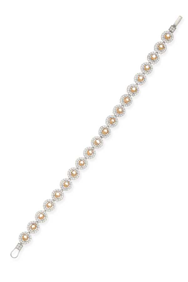 925 Sterling Silver Zultanite & Zircon Tennis Bracelet - Color-Changing