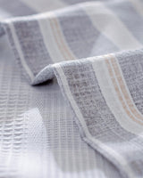 Double Cotton Lyocell Pike Set - Printed Grey/Beige