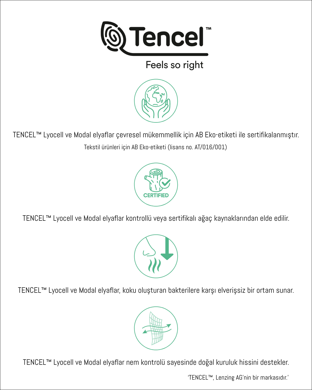 Soft TENCEL™ Face Towel, Absorbent & Quick Dry