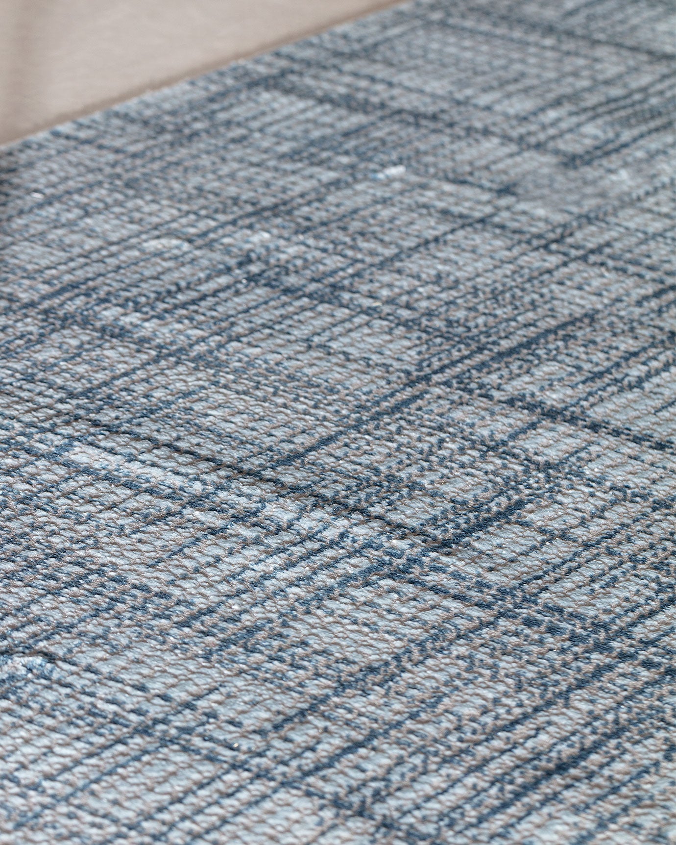 Crab Weave Design Area Rug - Soft Indoor Floor Carpet