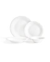 Elegant New Bone China 6-Person Dinner Set - Viola Design
