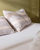Marc Design Twin Cotton Printed Bedding Set - Grey & Beige