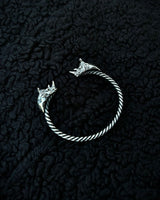 Sterling Silver Bracelet - Adjustable Rhinoceros Design