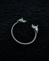 Sterling Silver Bracelet - Adjustable Rhinoceros Design
