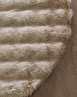 Charlot Post Beige 90 cm Polyester Accent Rug