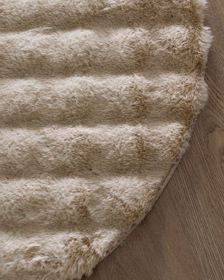 Charlot Post Beige 90 cm Polyester Accent Rug