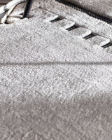 Gray Polyester and Polypropylene Runner Rug - 80x300 cm