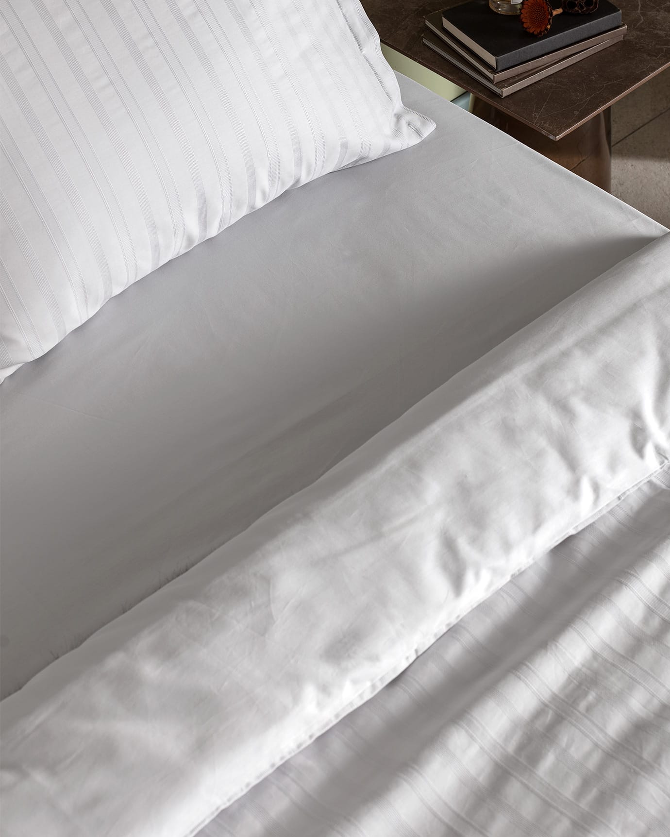 Premium 100% Baumwolle Doppelbett-Bettwäsche-Set – Weiche, strukturierte Webart