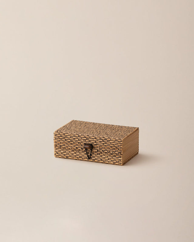 Sustainable Bamboo Storage Box - Rustic Kitchen & Home Decor